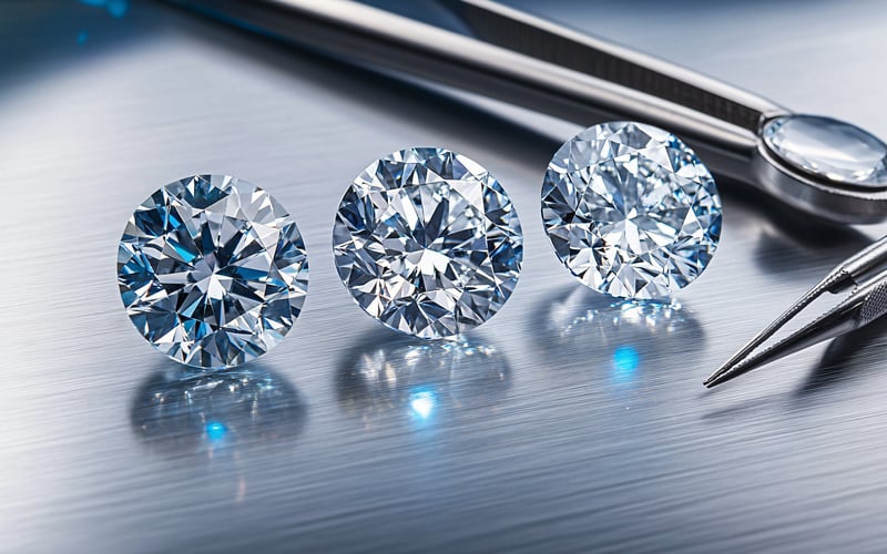 Lab-Grown Diamonds vs Moissanite vs CZ: A Wholesale Buyer's Cheat Sheet