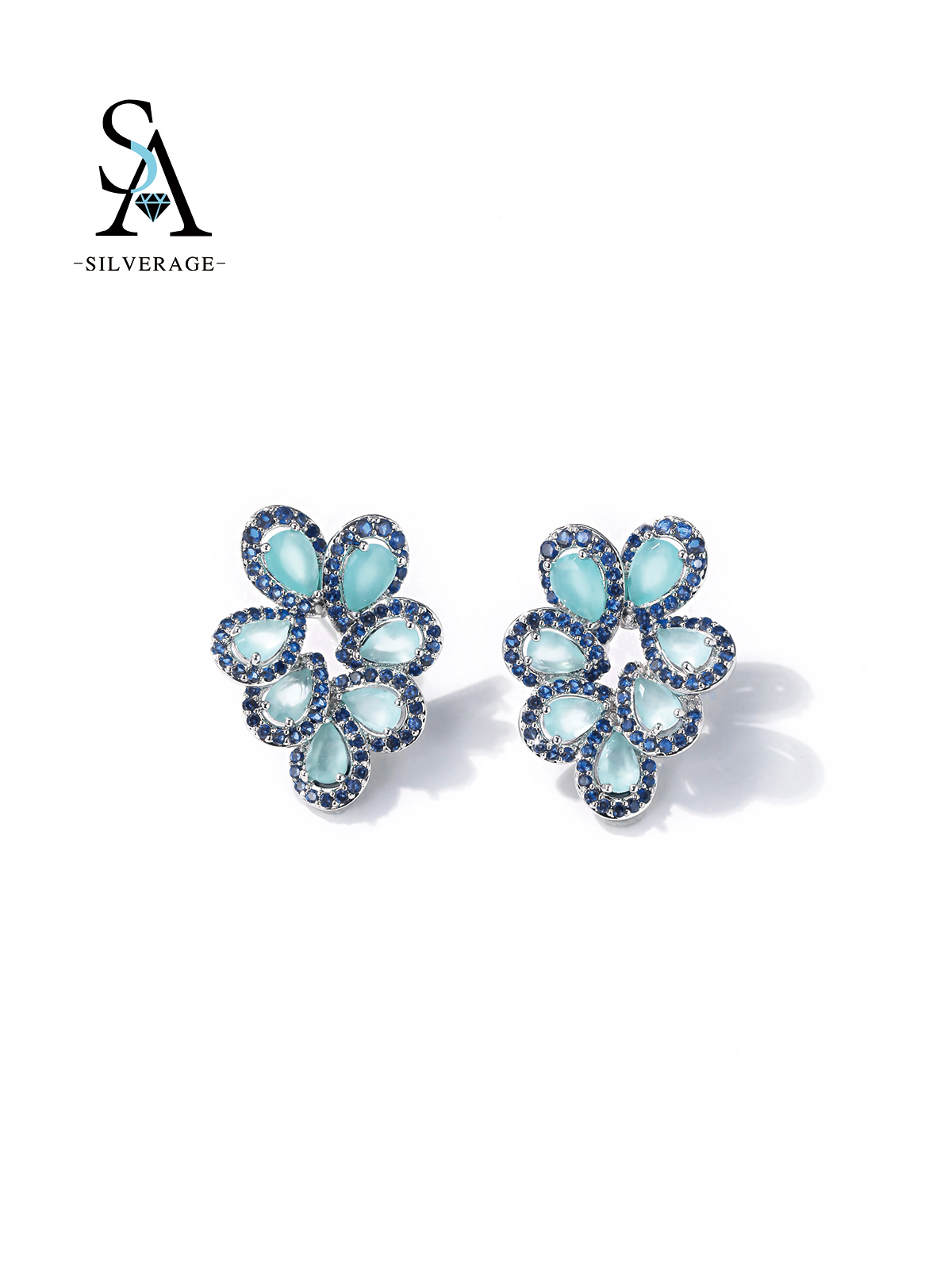 Feuille bleue