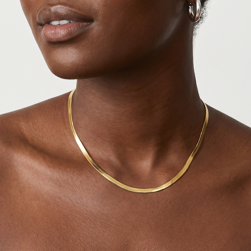 Flat Snake Chain - 2