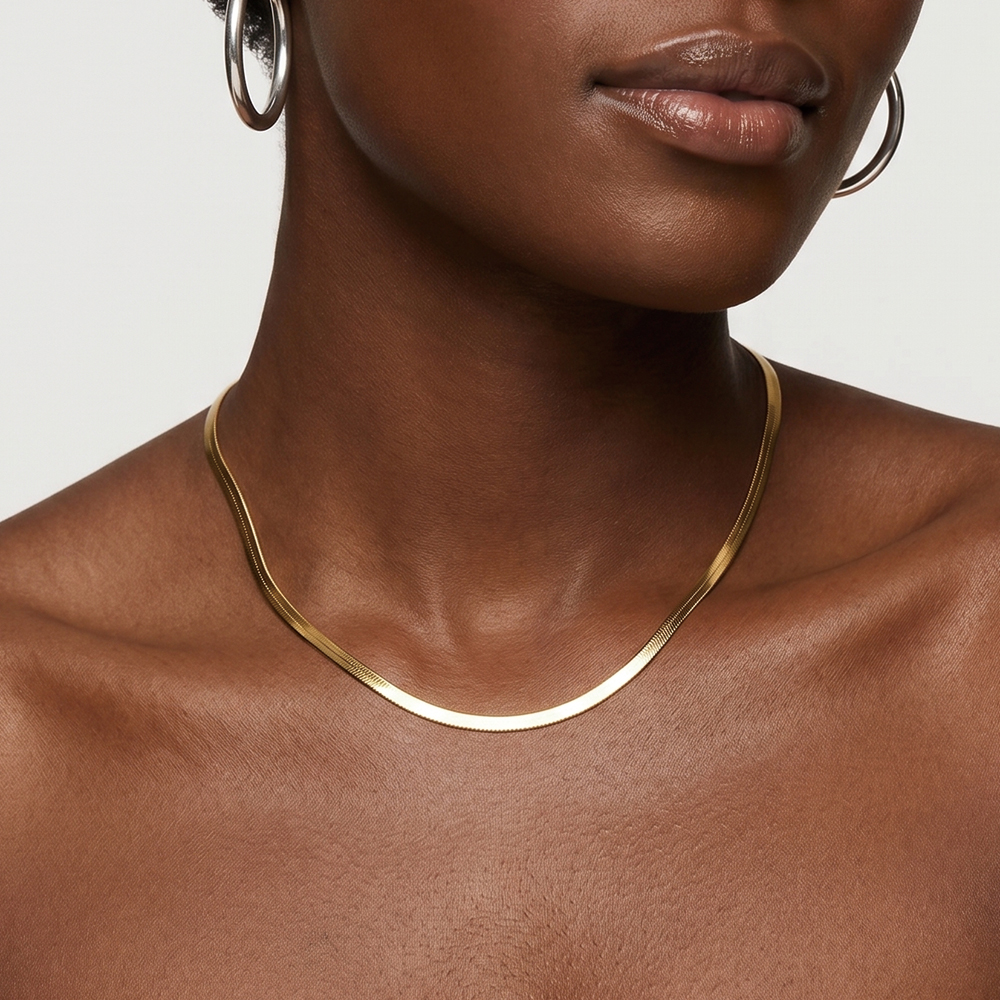 Flat Snake Chain - 3