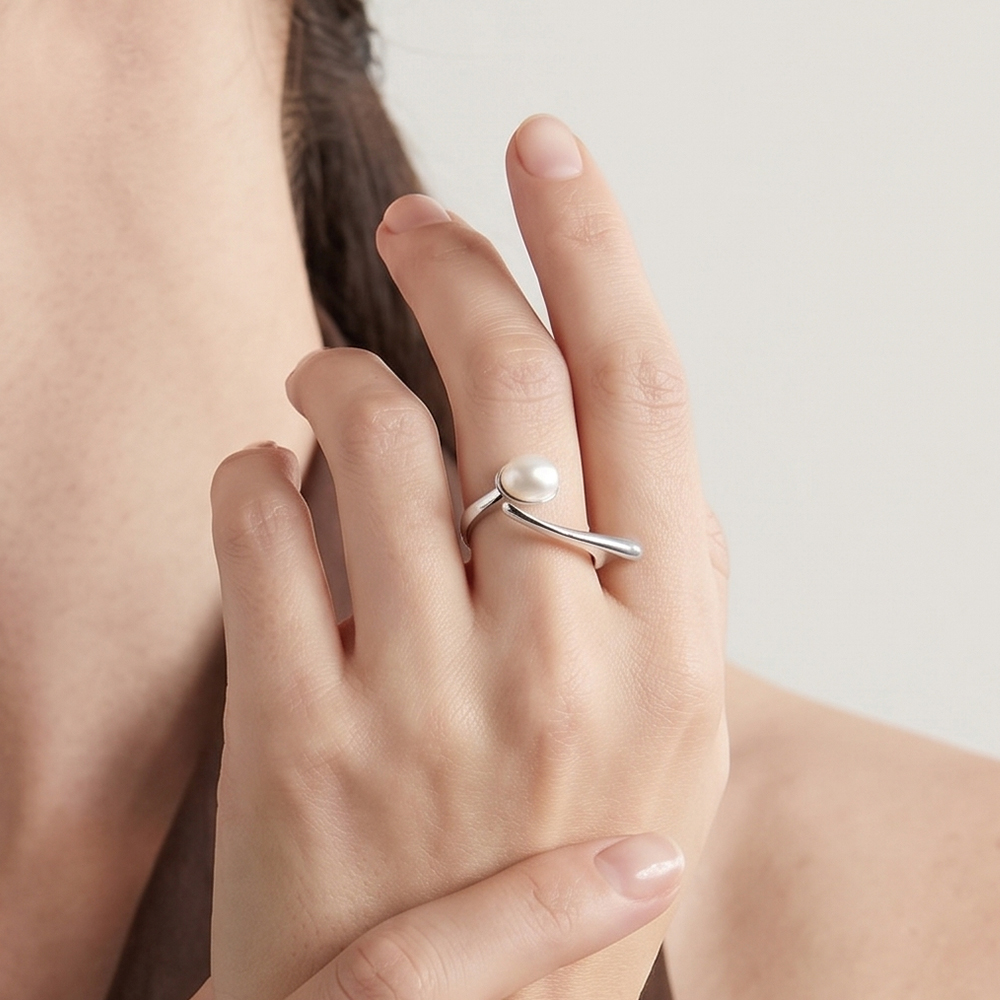 Elegant Single Pearl - 3