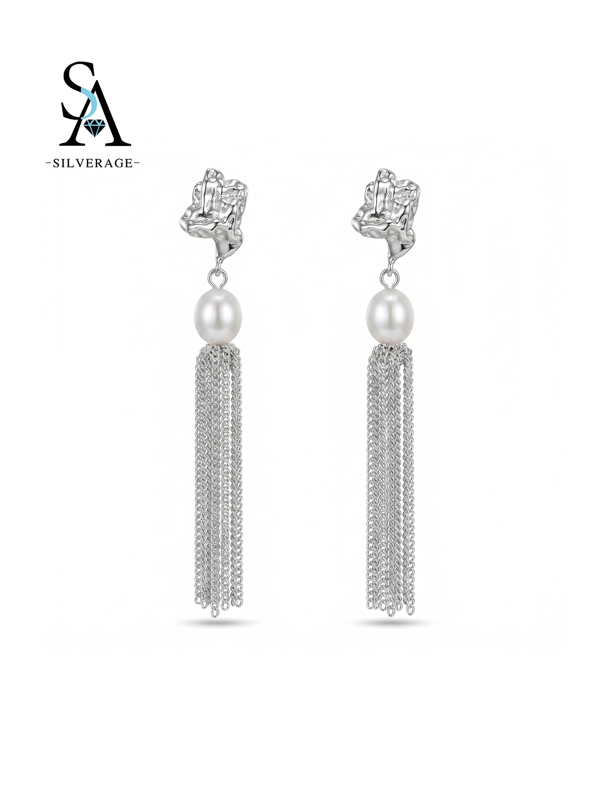 Pompon argent fondu
