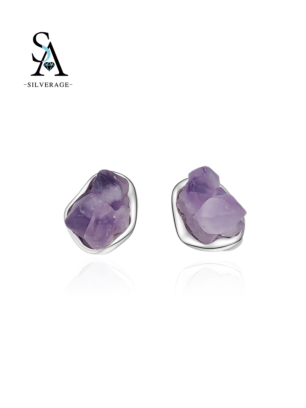 Vintage Irregular Raw Amethyst