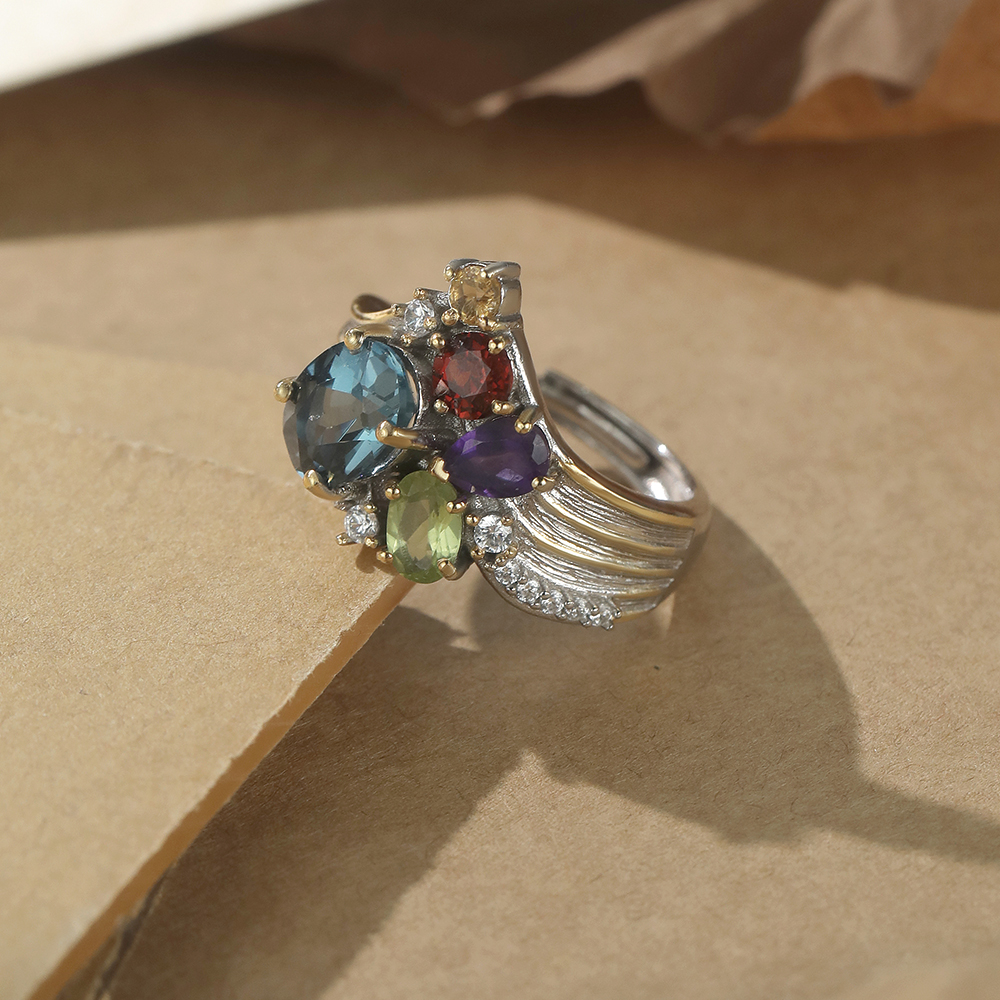 Vintage Amethyst Multi-stone - 3