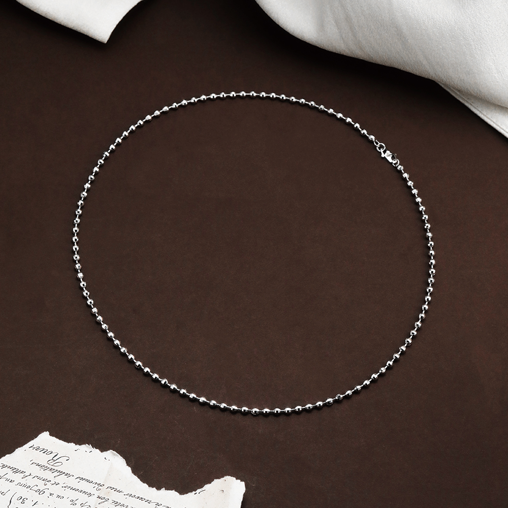Dainty Silver Singapore Chain - 2