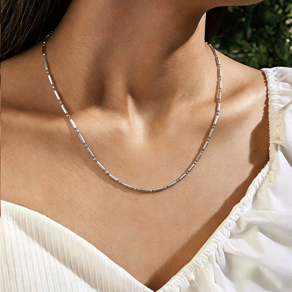 Delicate Silver Bar - 2