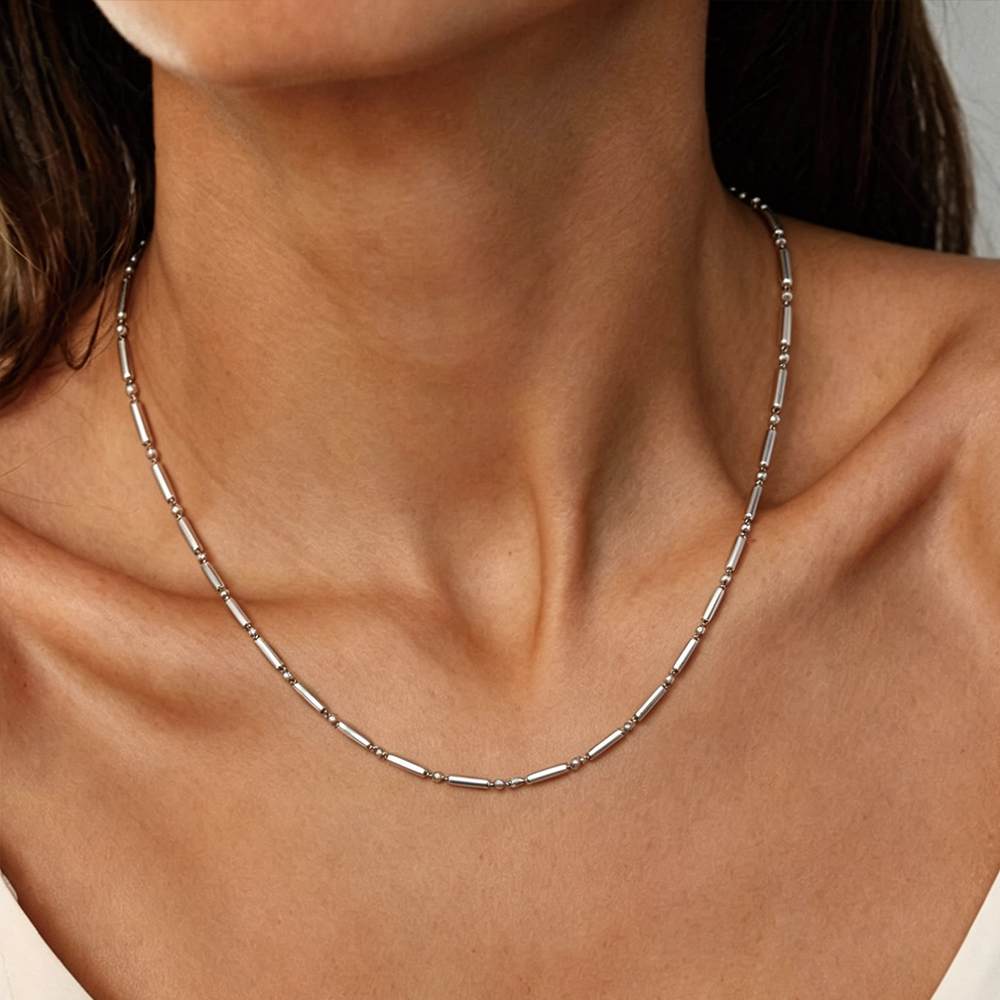 Delicate Silver Bar - 3
