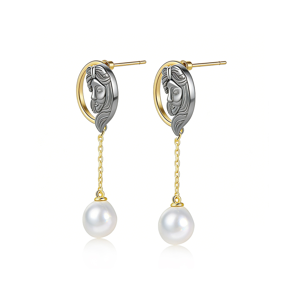 Vintage Black Gold Pearl - 2