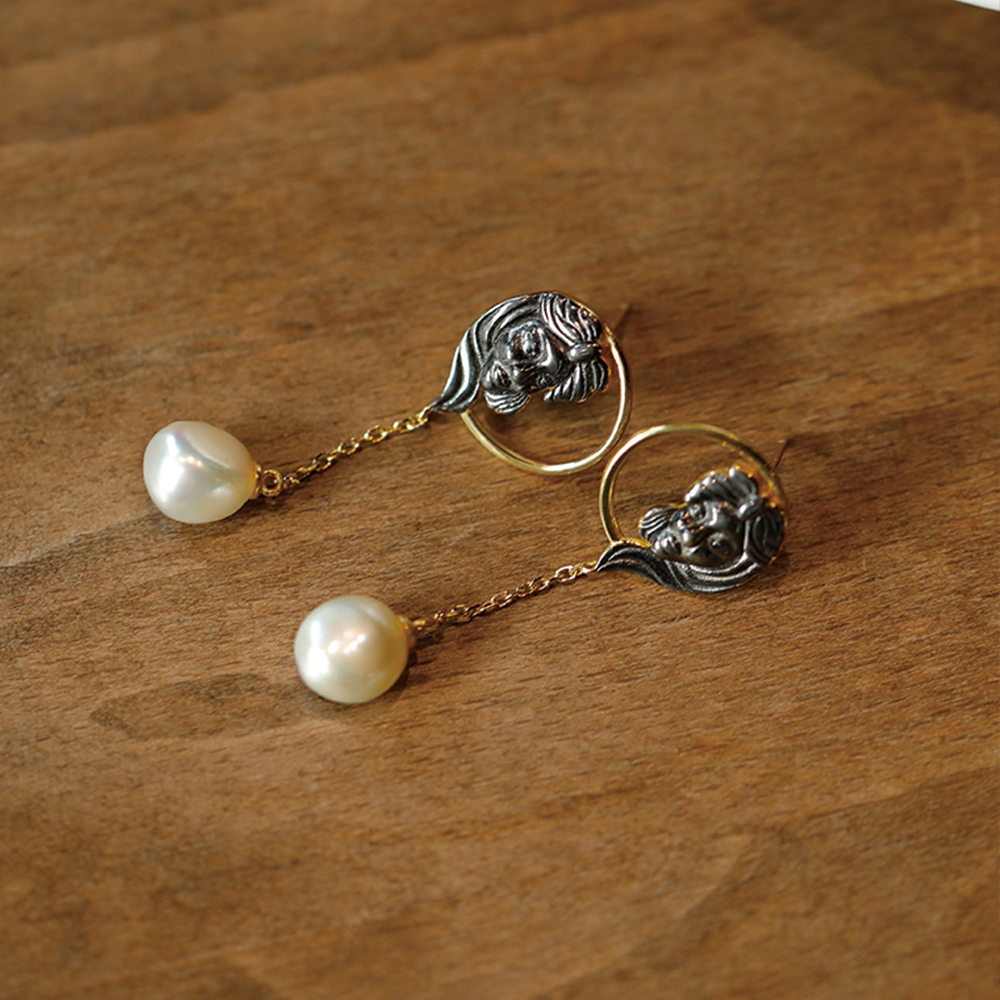 Vintage Black Gold Pearl - 3