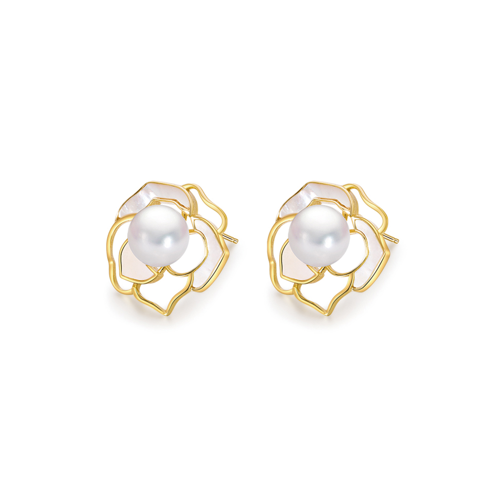 Camelia blanca romántica - 2